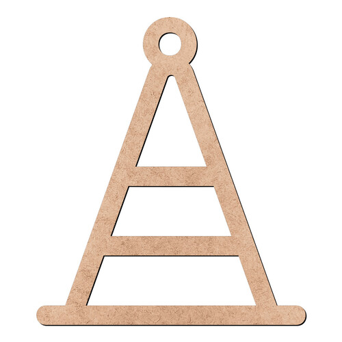 Recorte Cone Furinho / MDF 3mm