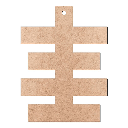 Recorte Placa Agrupada Furo / MDF 3mm