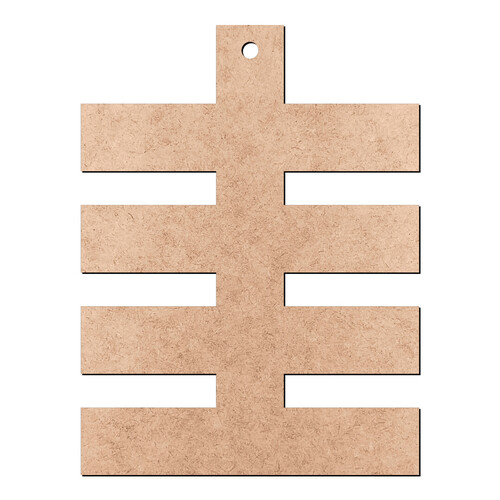 Recorte Placa Agrupada Furo / MDF 3mm