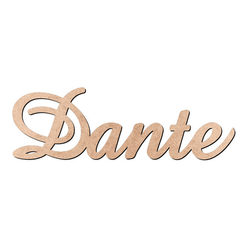 Recorte Dante Amaze / MDF 3mm