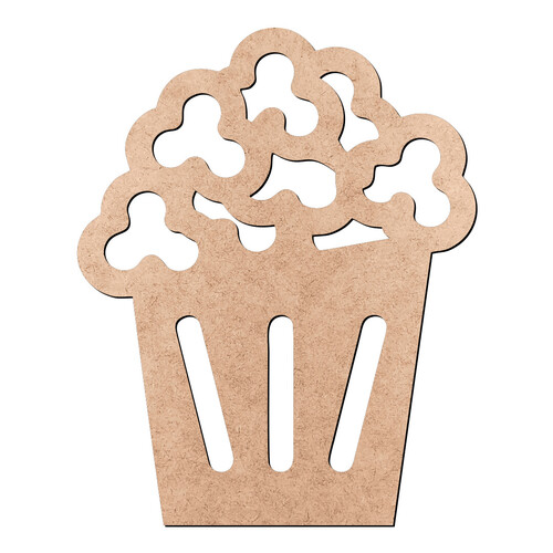 Recorte Pote Pipoca / MDF 3mm