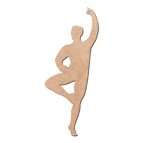 Recorte Bailarino / MDF 3mm