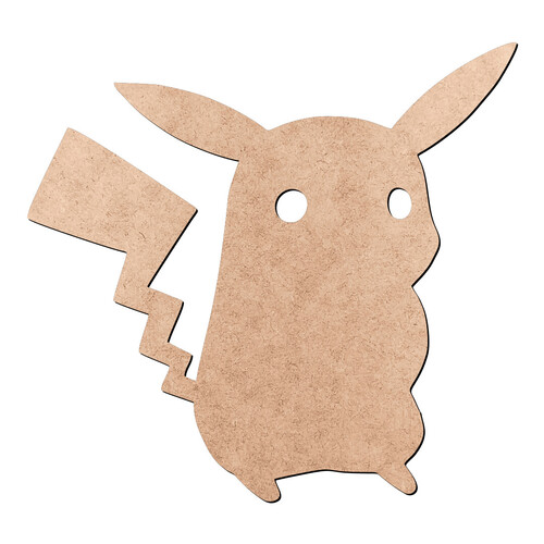 Recorte Pikachu / MDF 3mm