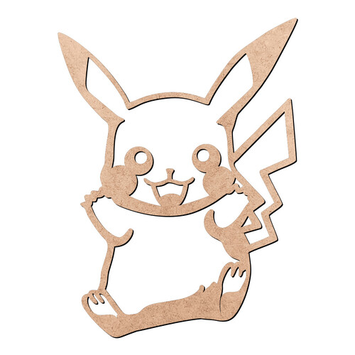 Recorte Pikachu / MDF 3mm