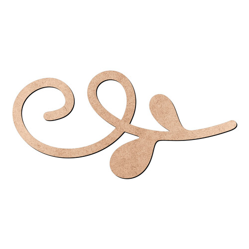 Recorte Arabesco Folhas / MDF 3mm