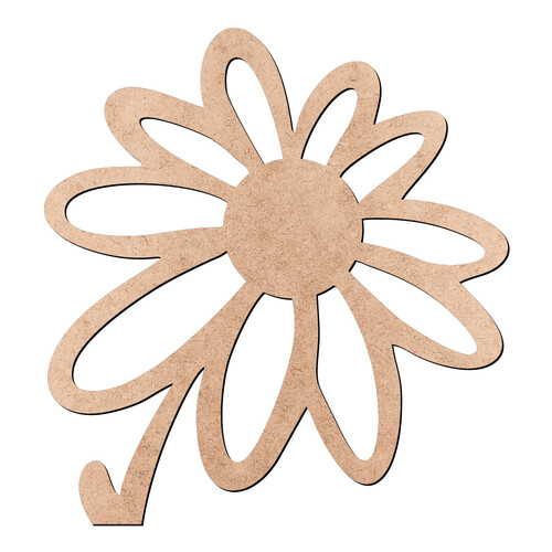 Recorte Flor Margarida / MDF 3mm