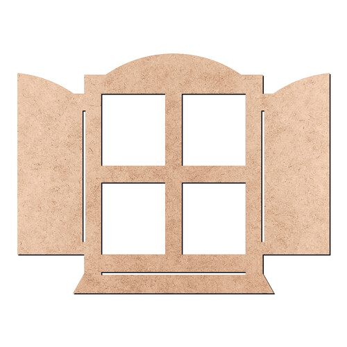 Recorte Janela Aberta / MDF 3mm