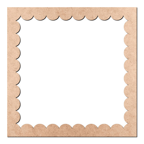 Recorte Moldura Ondulada Interna / MDF 3mm