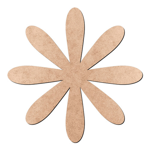 Recorte Margarida / MDF 3mm