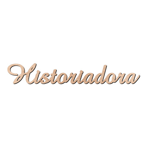 Recorte Historiadora Amaze / MDF 3mm