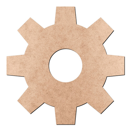Recorte Engrenagem / MDF 3mm