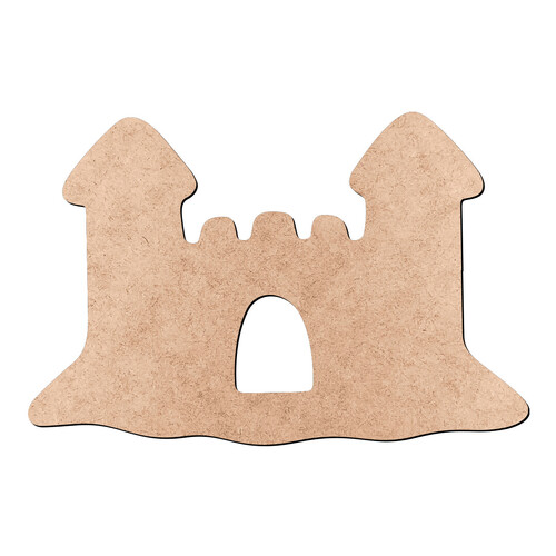 Recorte Castelo de Areia / MDF 3mm