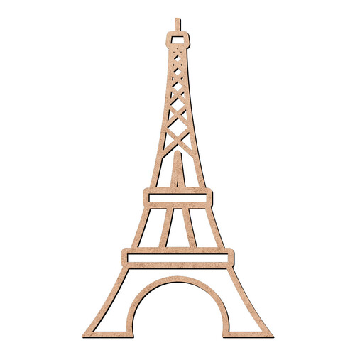 Recorte Torre Eiffel / MDF 3mm