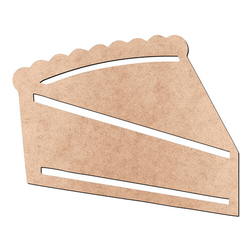 Recorte Fatia Torta / MDF 3mm