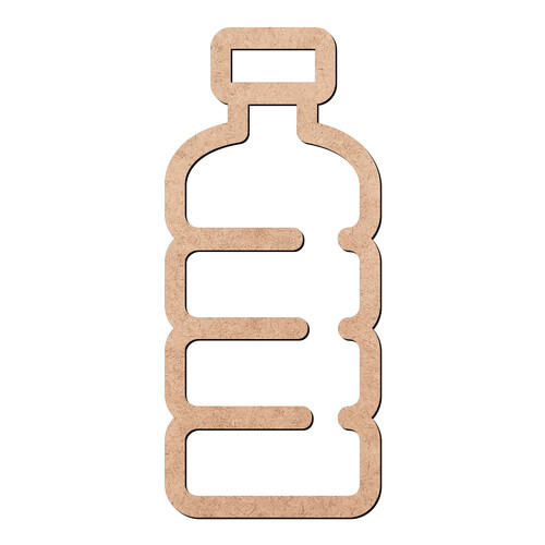 Recorte Garrafa / MDF 3mm