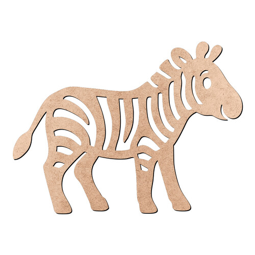 Recorte Zebra / MDF 3mm