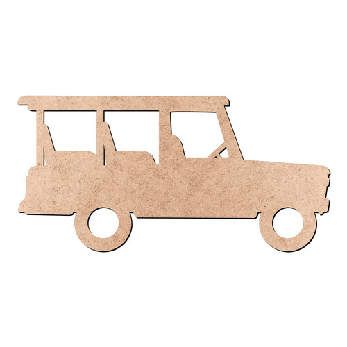 Recorte Jeep Safari / MDF 3mm