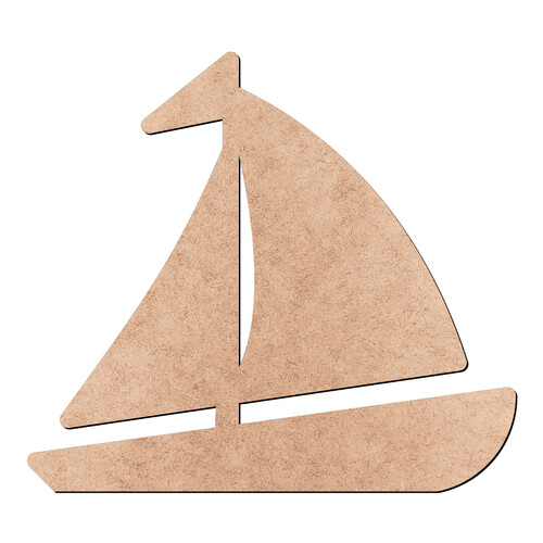Recorte Barco a Vela / MDF 3mm