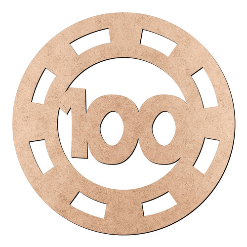 Recorte Ficha 100 / MDF 3mm