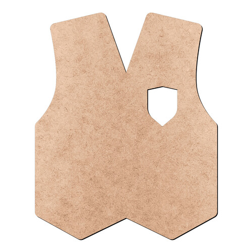 Recorte Colete / MDF 3mm