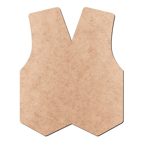 Recorte Colete / MDF 3mm