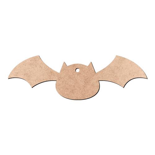 Recorte Morcego Furinho / MDF 3mm