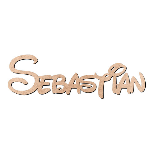 Recorte Sebastian Disney / MDF 3mm