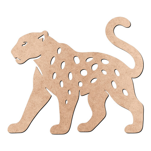 Recorte Onça Pintada / MDF 3mm