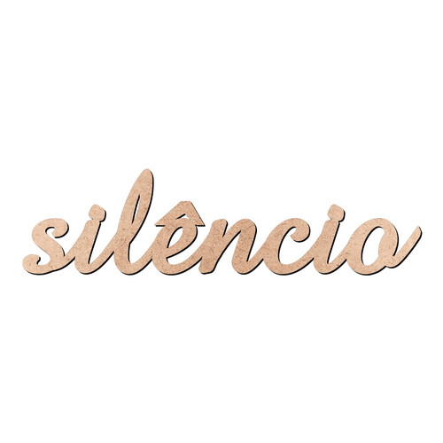 Recorte silêncio Amaze / MDF 3mm