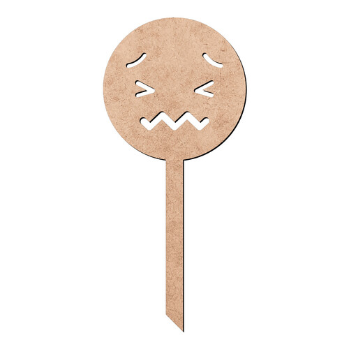 Recorte Enfeite de Cuia Emoticon / MDF 3mm