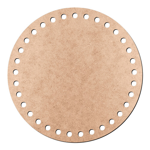 Recorte Placa Redonda Furinhos / MDF 3mm