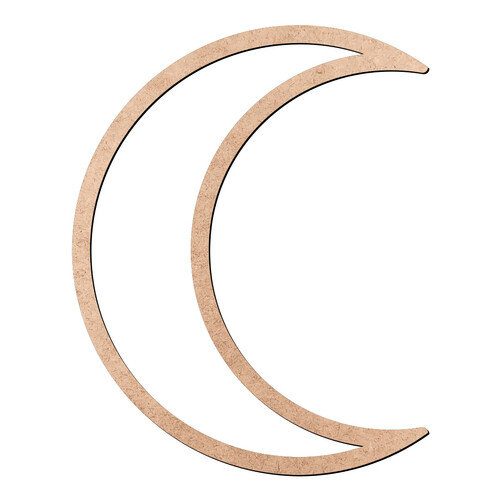 Recorte Lua Contorno / MDF 3mm