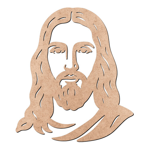 Recorte Jesus Cristo / MDF 3mm