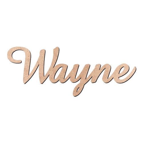 Recorte Wayne Amaze / MDF 3mm