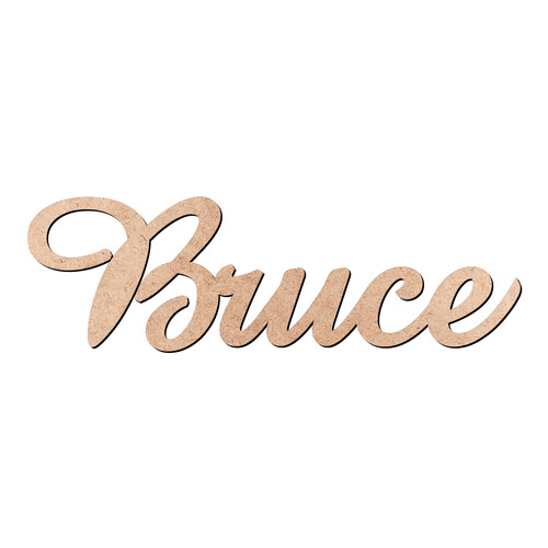 Recorte Bruce Amaze / MDF 3mm