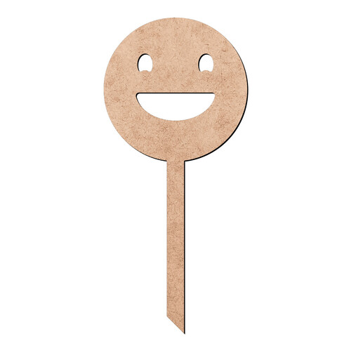 Recorte Enfeite de Cuia Emoticon / MDF 3mm