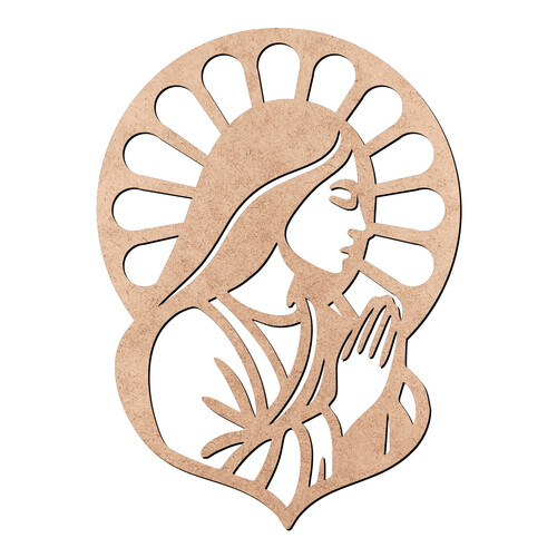 Recorte Santa Sara Kali / MDF 3mm