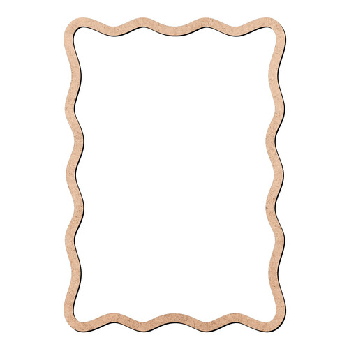Recorte Moldura Ondulada / MDF 3mm
