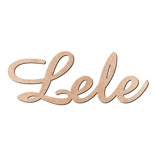 Recorte Lele Amaze / MDF 3mm