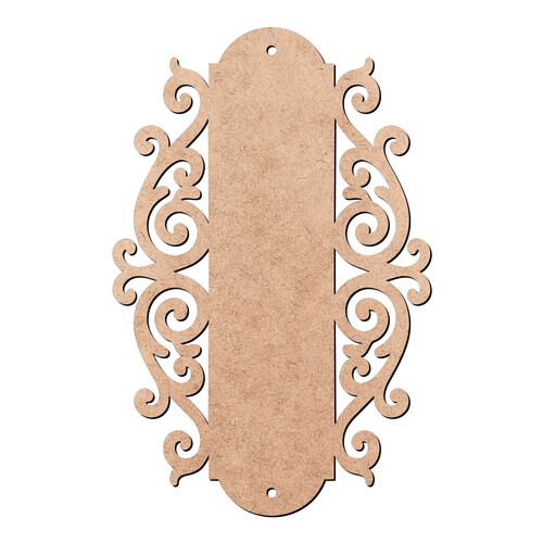 Recorte Placa Arabescos / MDF 3mm