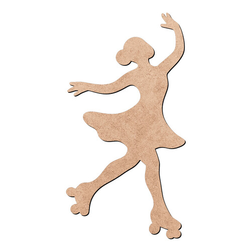 Recorte Patinadora / MDF 3mm