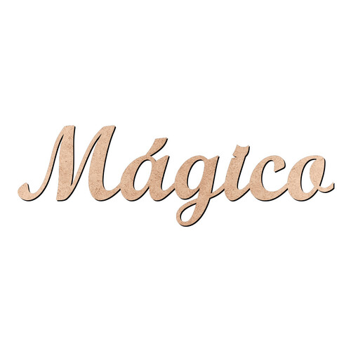 Recorte Mágico Script Mt Std / MDF 3mm
