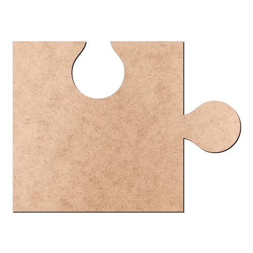 Recorte Peça Quebra Cabeça / MDF 3mm
