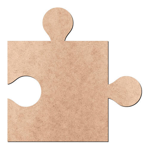 Recorte Peça Quebra Cabeça / MDF 3mm