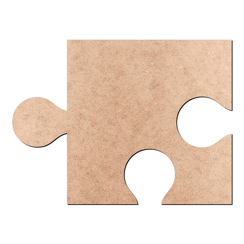 Recorte Peça Quebra Cabeça / MDF 3mm