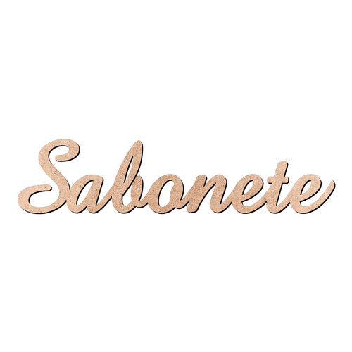 Recorte Sabonete Amaze / MDF 3mm