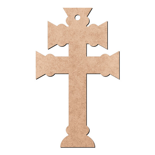 Recorte Cruz de Lorena Furinho / MDF 3mm