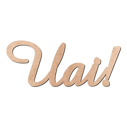 Recorte Uai! / MDF 3mm