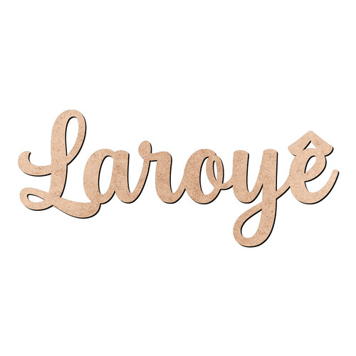 Recorte Laroyê / MDF 3mm