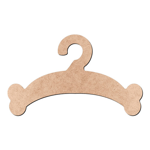 Recorte Cabide Osso / MDF 3mm